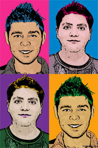 Regalo: Un  Impreso en un lienzo con un bastidor para alguien de MAJADAHONDA