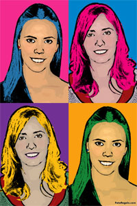 Regalo: Un  Impreso en un lienzo con un bastidor para alguien de MAJADAHONDA