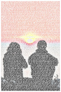 Regalo: Un  En un lienzo y enmarcado en aluminio para alguien de URDULIZ