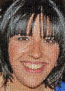 Regalo: Un  Impreso en un lienzo con un bastidor para alguien de Girona