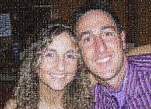 Regalo: Un  En un lienzo y enmarcado en aluminio para alguien de etxebarri