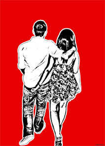 Regalo: Un  Impreso en un lienzo con un bastidor para alguien de barbera del valles