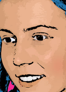 Detalle de la foto procesada