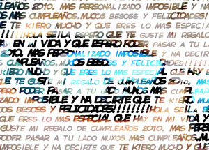 Detalle de la foto procesada