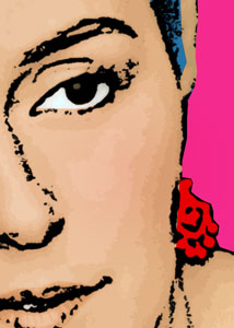 Detalle de la foto procesada