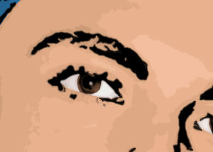 Detalle de la foto procesada