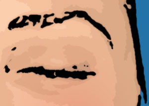 Detalle de la foto procesada