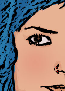 Detalle de la foto procesada