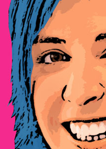 Detalle de la foto procesada