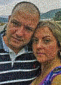 Regalo: Un  Impreso en un lienzo con un bastidor para alguien de FERROL