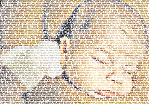 Regalo: Un  Impreso en un lienzo con un bastidor para alguien de Carlet