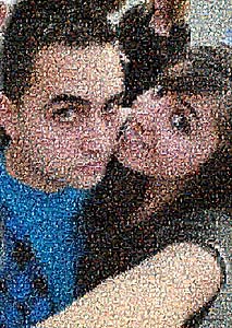 Regalo: Un  En un lienzo y enmarcado en aluminio para alguien de oviedo