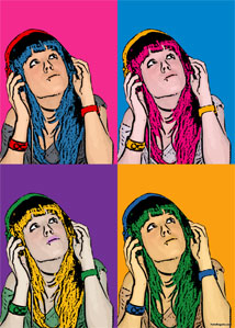 Regalo: Un  Impreso en un lienzo con un bastidor para alguien de Alfaro