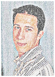 Regalo: Un  En un lienzo y enmarcado en aluminio para alguien de Ourense