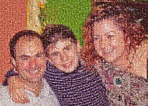 Regalo: Un  En un lienzo y enmarcado en aluminio para alguien de san vicente