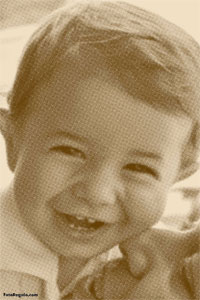 Regalo: Un Puntos Impreso en un lienzo con un bastidor para alguien de san jose de la rinconada