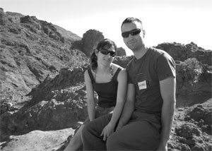 Regalo: Un Blanco y Negro Impreso en un lienzo con un bastidor para alguien de aranda de duero