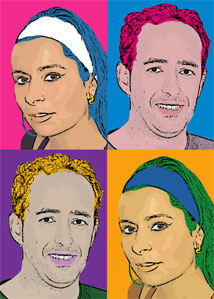 Regalo: Un  Impreso en un lienzo con un bastidor para alguien de BURGOS