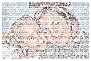 Regalo: Un  Impreso en un lienzo con un bastidor para alguien de vitoria