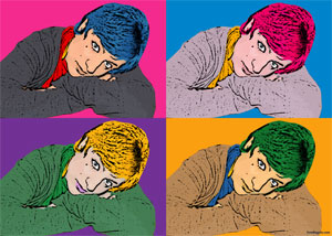 Regalo: Un  Impreso en un lienzo con un bastidor para alguien de Leganés