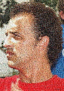 Regalo: Un  En una lámina enmarcada en aluminio para alguien de Gijon