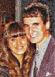 Regalo: Un  Impreso en un lienzo con un bastidor para alguien de Elorrio