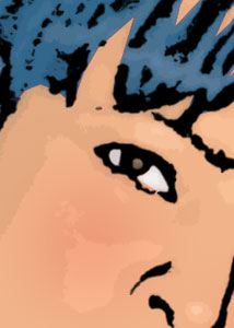 Detalle de la foto procesada