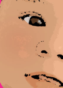 Detalle de la foto procesada