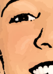 Detalle de la foto procesada