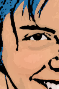 Detalle de la foto procesada