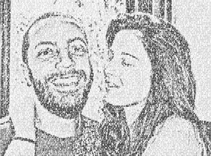 Regalo: Un  Impreso en un lienzo con un bastidor para alguien de Chiva