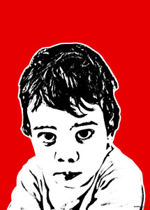 Regalo: Un  En un lienzo y enmarcado en aluminio para alguien de Logroño