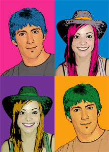 Regalo: Un  Impreso en un lienzo con un bastidor para alguien de ALFARO