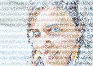 Regalo: Un  Impreso en un lienzo con un bastidor para alguien de lugo