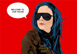 Regalo: Un  Impreso en un lienzo con un bastidor para alguien de huelva