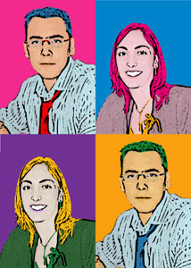 Regalo: Un  Impreso en un lienzo con un bastidor para alguien de VITIGUDINO