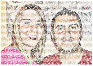 Regalo: Un  En un lienzo y enmarcado en aluminio para alguien de Arganda del Rey