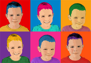 Regalo: Un  Impreso en un lienzo con un bastidor para alguien de Viladecans