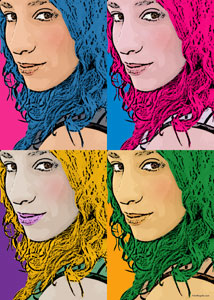 Regalo: Un  Impreso en un lienzo con un bastidor para alguien de Mairena del Aljarafe