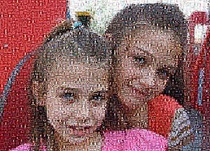 Regalo: Un  En una lámina enmarcada en aluminio para alguien de Alcorcón