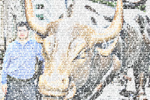 Regalo: Un  Impreso en un lienzo con un bastidor para alguien de LEON