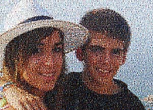 Regalo: Un  En una lámina enmarcada en aluminio para alguien de ALCAÑIZ